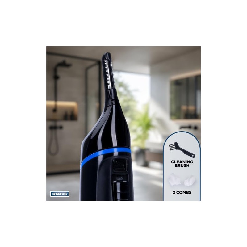 Status Lille Nose, Ear & Eyebrow Trimmer for Men &
