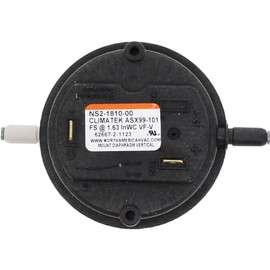Furnace Vent Air Pressure Switch Replaces Carrier Part # HK06NB124 $- Without New Mounting Bracket