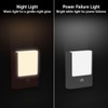 4-Pack 3-in-1 Emergency Night Light for Power Failure,plug into wall,LED
