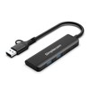 The Simplecom CH385 SuperSpeed USB-A and USB-C 4-Port Combo Hub