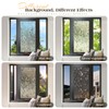 rabbitgoo Window Privacy Film, Decorative Stained Glass Window Film, Heat