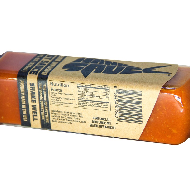 Hank Sauce Herb-Infused Hot Sauce - Versatile Hot Pepper Sauce