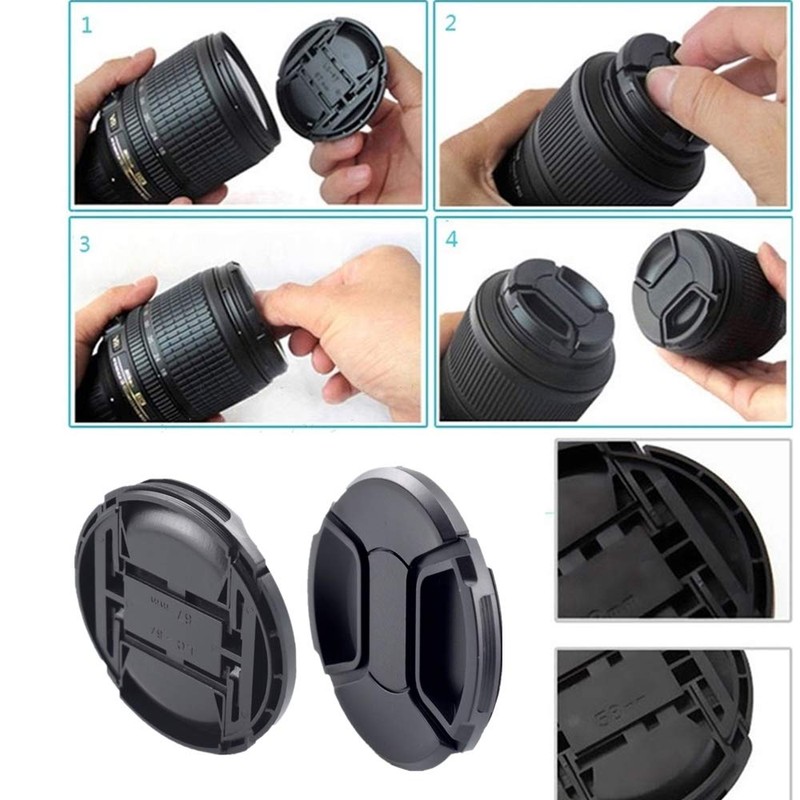 52mm Lens Cap for Camera Compatible with All 52mm Lenses