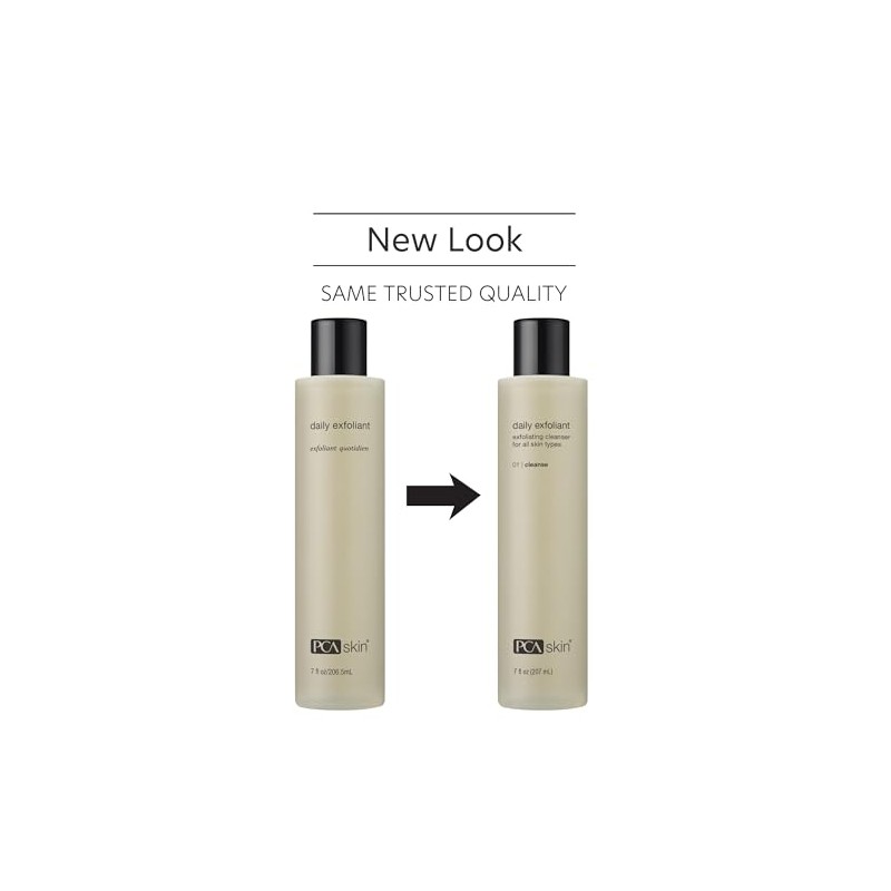 PCA SKIN Daily Exfoliant, Moisturizing Skin Smoothing Cleanser , 7