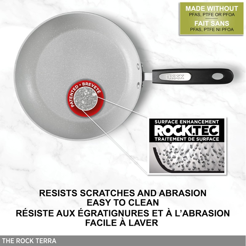 Starfrit The Rock TERRA 28cm (11'') Ceramic Non-Stick Fry Pan