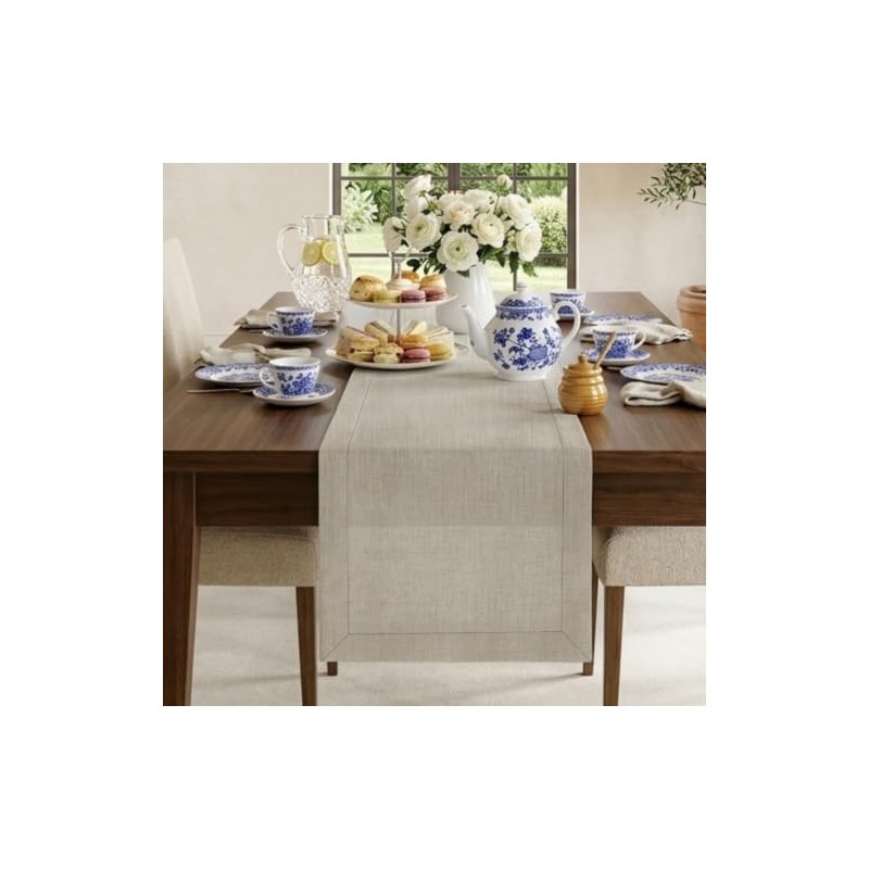 Classic Linen™ de D'Moksha, 100% Lino Puro Natural Camino 35