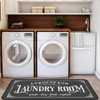 Farmhouse Laundry Room Rug 20"x47" Non Slip Floor Mat Runner