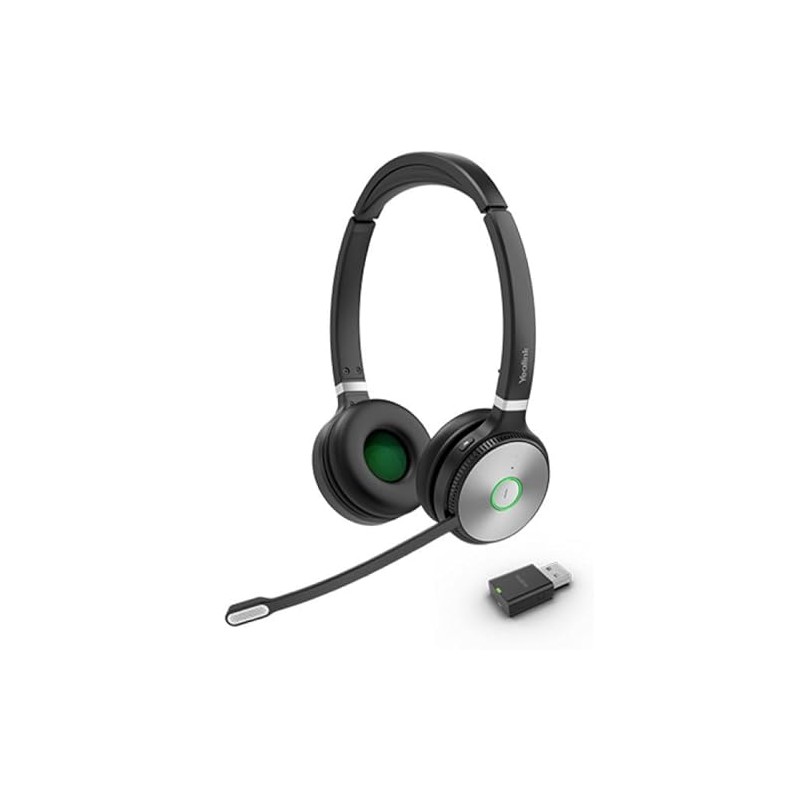 Yealink Headset WH62 Dual Portable UC, Black, Grey