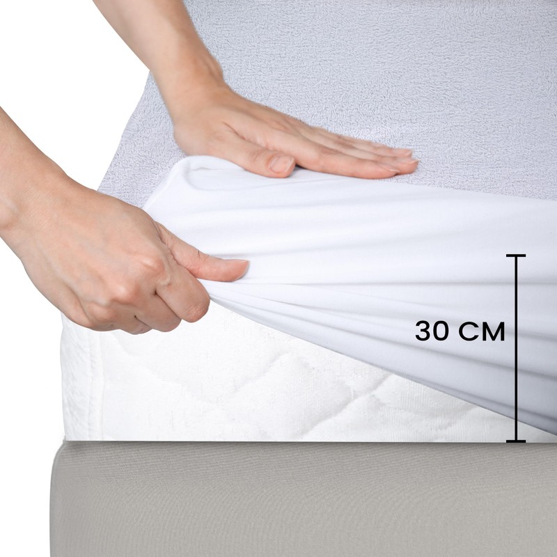 Utopia Bedding 100% Waterproof Mattress Protector, Breathable, Hypoallergenic Mattress Topper