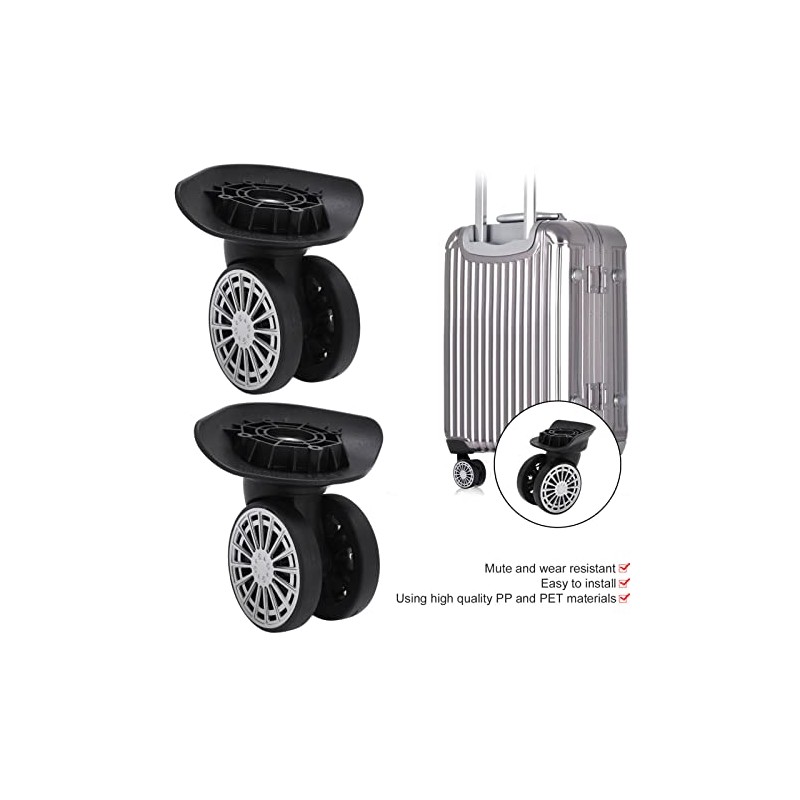 Alomejor Lightweight Wheel Luggage Suitcase Wheels Luggage A60 Suitcase Swivel