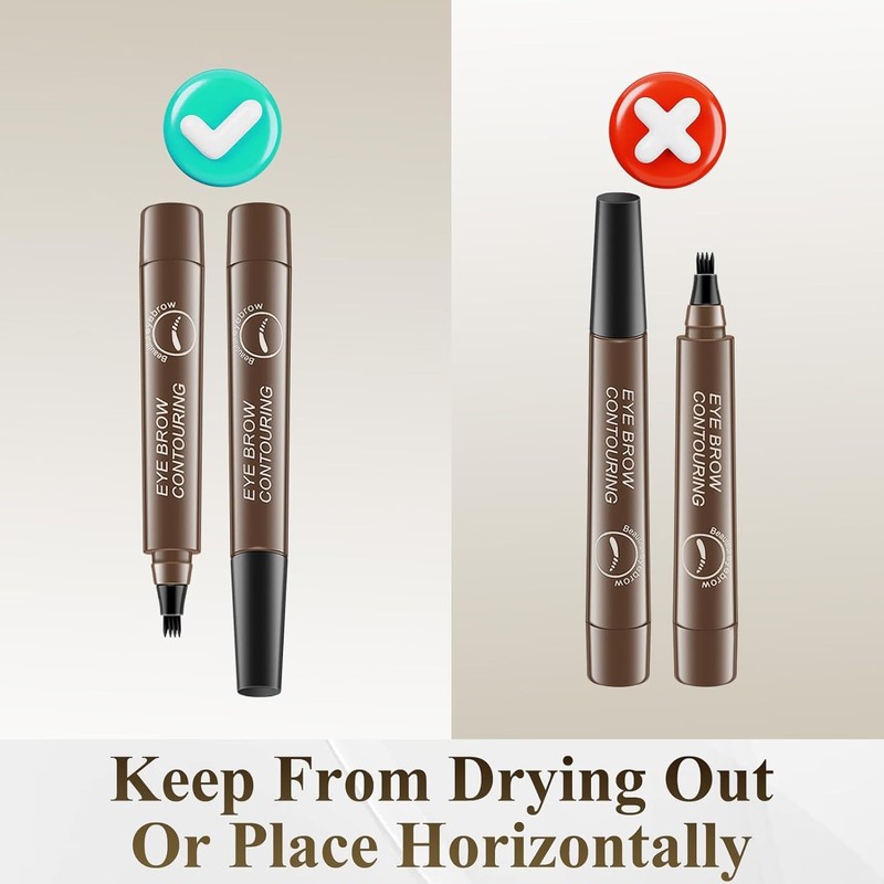 2025 Upgraded Magic Eyebrow Pencil - 3D Waterproof, Sweatproof &