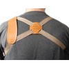 Barsony Saddle Tan Leather Shoulder Holster for Taurus Millennium Pro