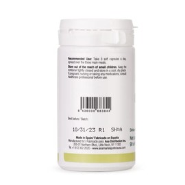 Ana Maria Lajusticia- Aceite de Hígado de Bacalao - Rico en Omega-3 + Vitaminas A, D y E. Pack de Tratamiento de 30 Días. Salud Cardiovascular. Sin Gl