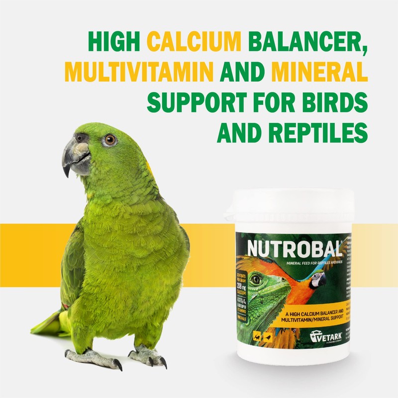 Nutrobal, Calcium & Vitamin D3 Mineral Supplement for Birds &