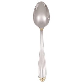 10 Strawberry Street Parisian Gold Teaspoon, Set of 6, Stainless Steel