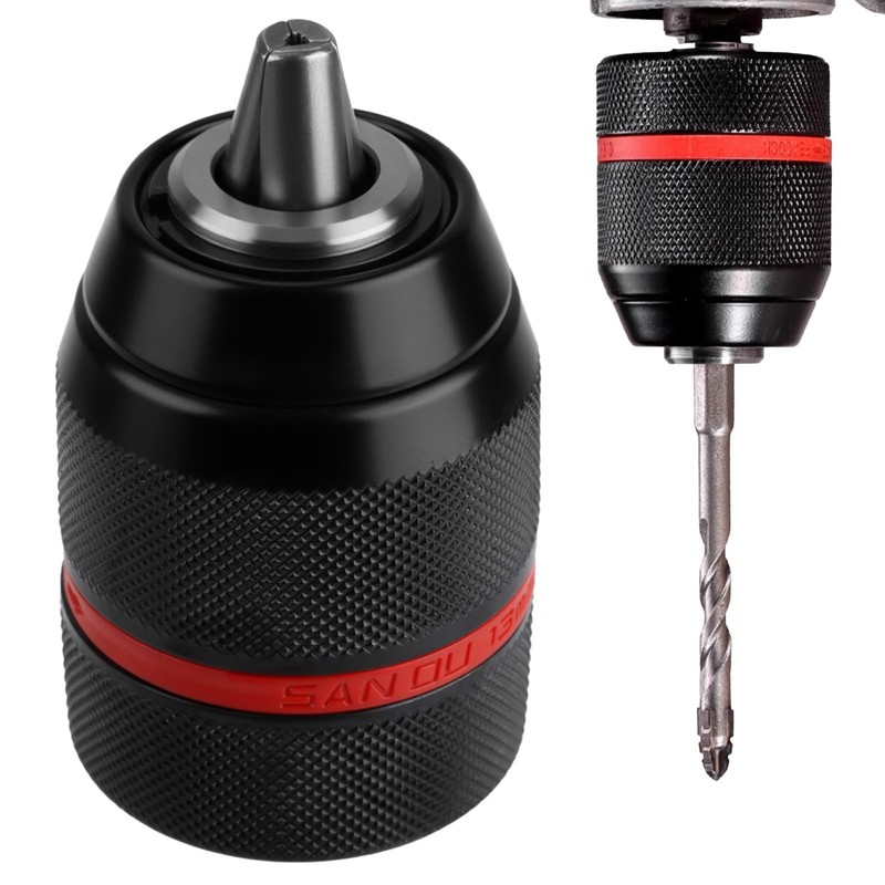 Keyless Chuck 1.5-13mm Thread 1/2" 20UNF Drill Accessories with SDS