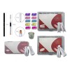 Mussa Kit Polygel 3pzs+ Pincel +tip Dual +10 Pinzas +