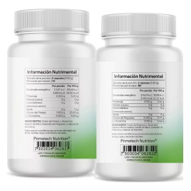 Primetech Nutrition Potasio Pot-1000 Y Magnesio Mag-200 Combo Primetech Sabor Sin sabor