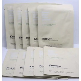 KNOURS KNOW YOUR SKIN. PERIOD. TENCEL SHEET MASK (LOT OF 10)