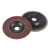 sourcing map Flap Disc, 240 Grit 4" x 5/8" Abrasive