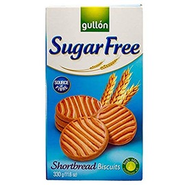 Gullon Cookie SF Shortbread Cookies, 11.63 Ounce, 330 Gram (2 Pack)