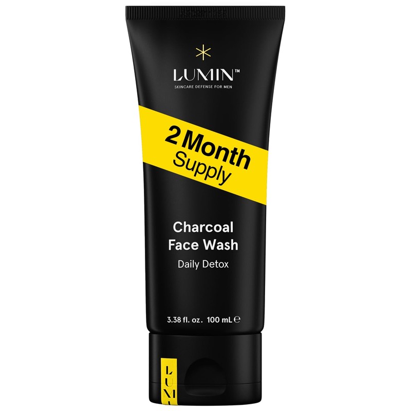 Lumin - Jabón facial de carbón, skincare masculino