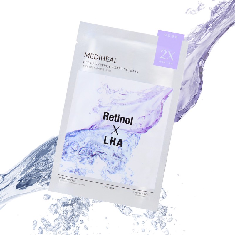 Mediheal Derma Synergy Wrapping Mask Pore Elasticity (Retinol X PHA)