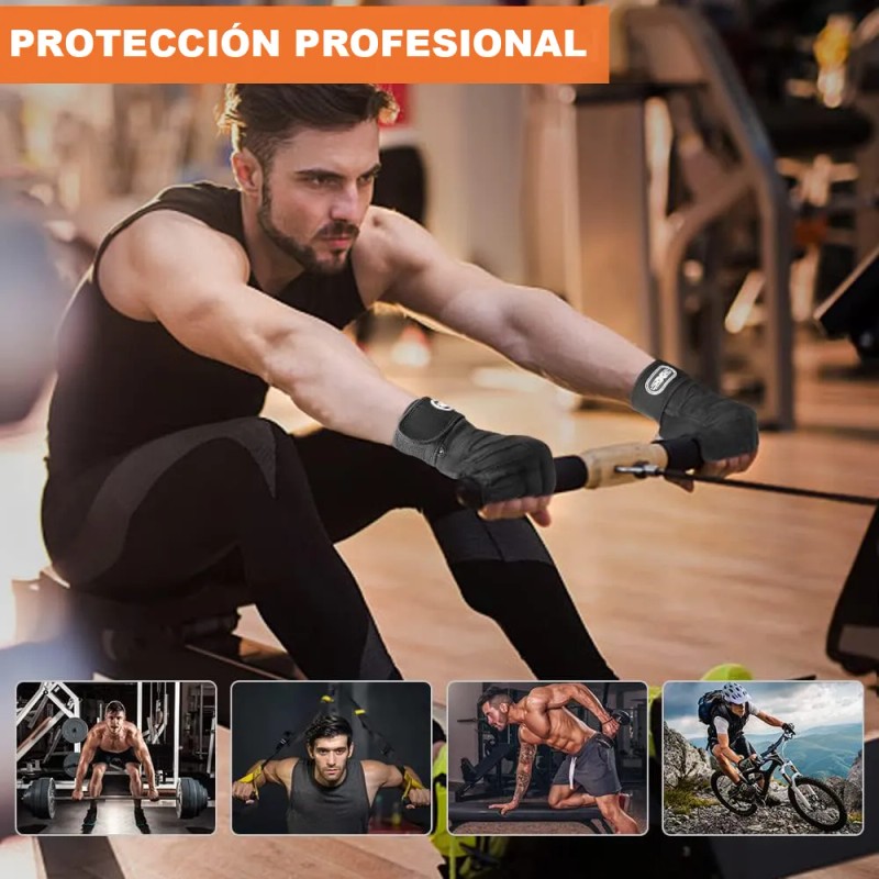 Guantes Gym Gimnasio Tacticos Deportivos Para Mujer Hombre