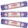 Original Satya Lavender Incense Sticks Pack of 3X 15G for