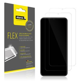 dipos FLEX 2x Schutzfolie klar passend für I Kall Z18 Pro, 100% Displayabdeckung, Anti-Shock, Fingerprint Kompatibel, Case-Friendly, Full Cover Displayschutz Folie