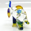Sansukjai Elephant Tiny Miniature Hand Blown Glass Art Figurines Animals
