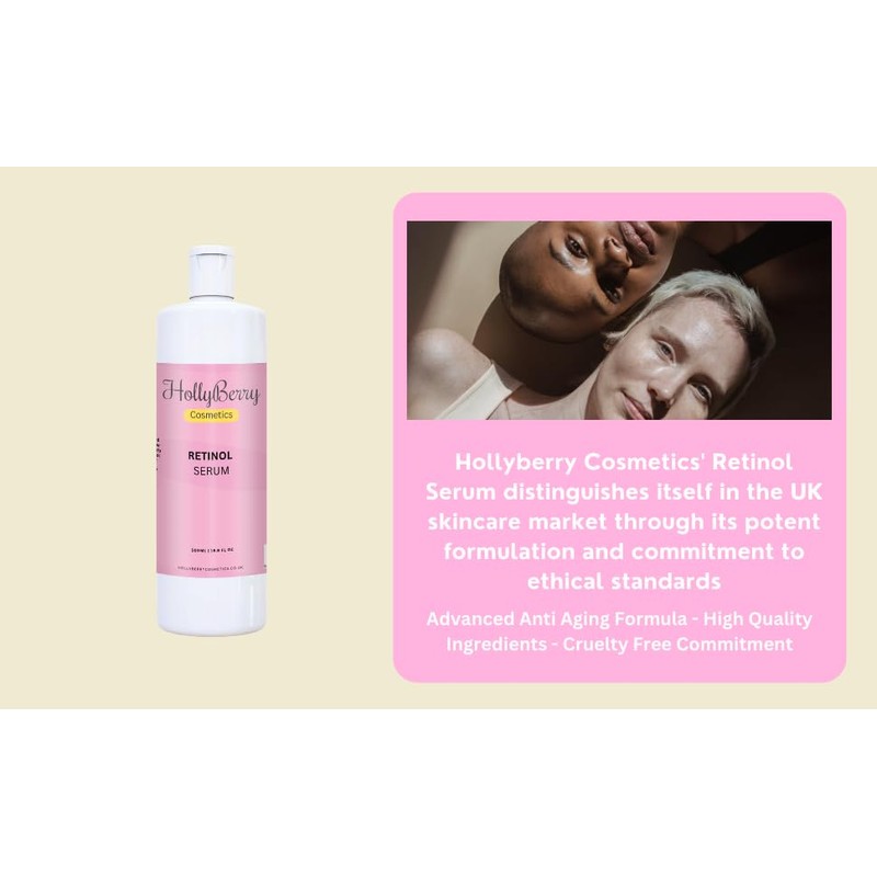 Retinol Serum - Vitamin A - 500ml extra Large -