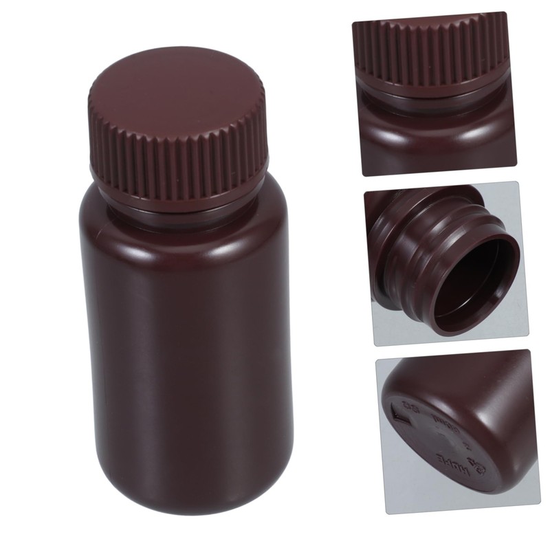 MAGICLULU 6pcs Laboratory Reagent Bottles Sample Containers for Liquid Storage