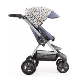 Stokke Scoot Stroller Seat Style Kit Retro Dots / Soft Dots NEW