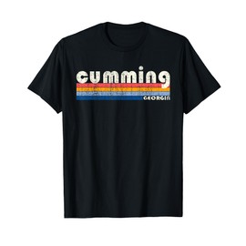 Vintage 70s 80s Style Cumming GA T-Shirt T-Shirt
