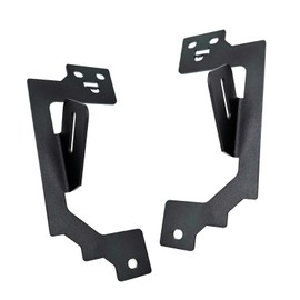 Teurroie Fog Light Mounting Brackets for 2002-2008 Dodge Ram 1500 / 2003-2009 Ram 2500 3500 / 2004-2006 Durango - Alloy Steel, Easy Install, Fits LED Fog Lights