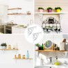 2 Pack 8 Inch Shelf Brackets, White Shelf Brackets,Metal Bracket