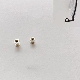 Eyeglass Repair kit Glasses Screws Dual Nut and Screwdriver