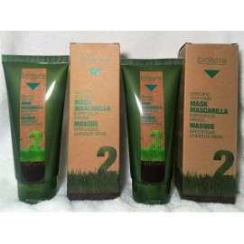 SALERM BIOKERA NATURA SPECIFIC OILY HAIR MASK 200ml/6.9oz (2 Units)