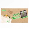 100 PCS ECOOPTS Food Storage Snack Bags 100% Compostable Ziplock