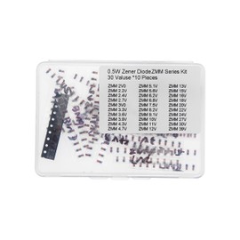 30 Value* 39V to 10pcs SMD 0.5W LL-34 Glass Case Silicon Flat Zener Diode 2V0