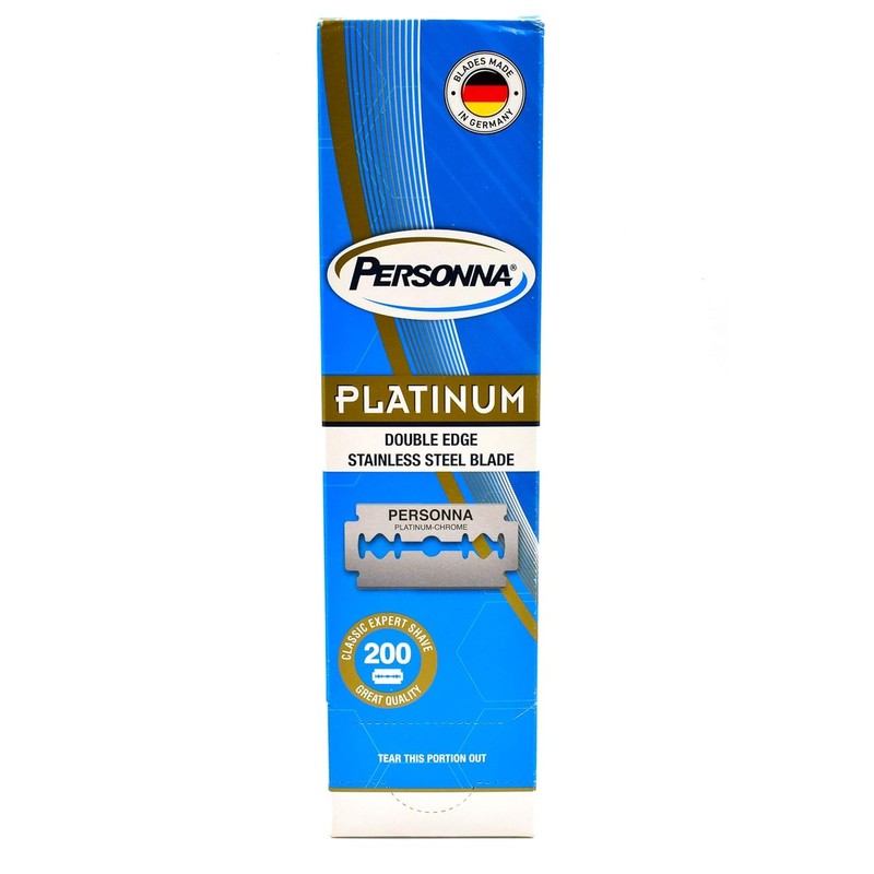 200 cuchillas de afeitar Personna Platinum