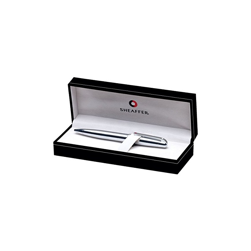 Sheaffer 500 Ballpoint Pen, Bright Chrome, Chrome Plate Trim (E2933051)