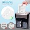 Stapleless Stapler, Staplers for Desk,Mini Stapler,Office Supplies,Paper Clinch Compact Staple