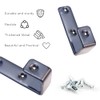 Abvsdu 2PCS Bunk Bed Ladder Hook, 1" Kids Replacement Hardware