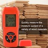 Professional Handheld Digital Wood Moisture Meter Portable LCD Display Wood