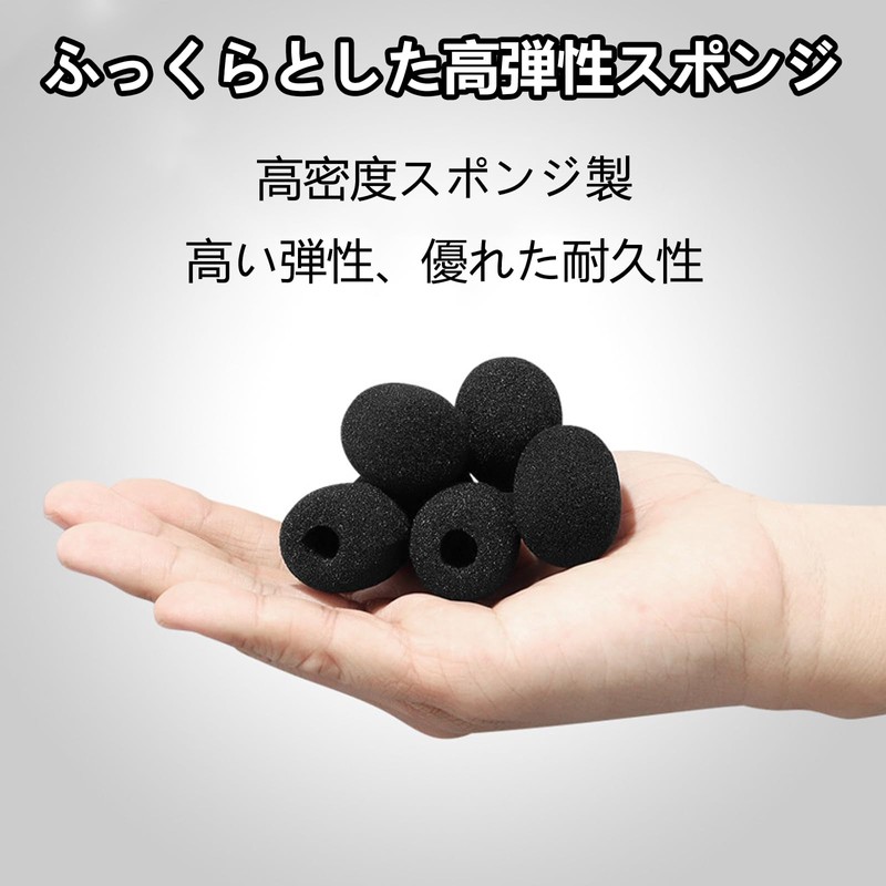 Microphone Sponge, Breathable, Headset, Income Microphone, Loudspeaker, Noise Prevention, Dustproof,
