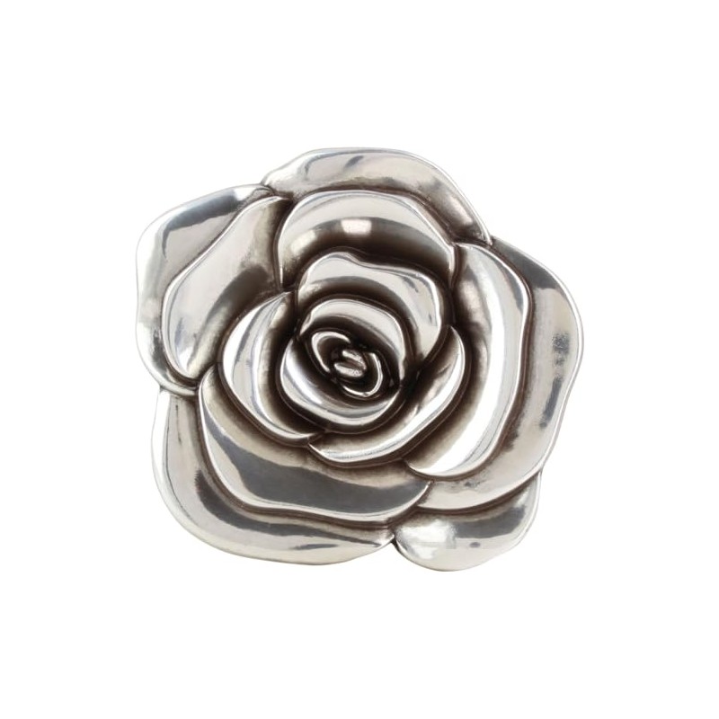 Belt Buckle A Rose 4.0 cm | Buckle Interchangeable Buckle