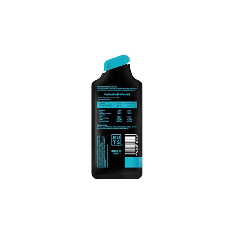 RUTS HYDROGEL CON 110MG CAFEÍNA | 25 GR DE CARBOHIDRATOS