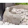 Euiroet Real Fish Sculpture Gutter Downspout Extender,Garden Statues Ornament,Decor Downspout
